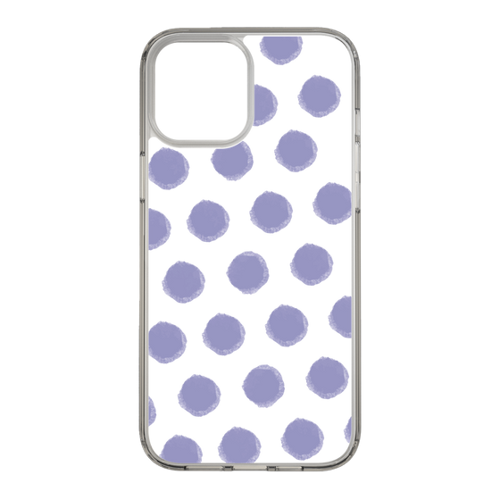 Slim Protection Case［ Original - Favorite Color Polka Dots - Purple ］