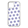 Slim Protection Case［ Original - Favorite Color Polka Dots - Purple ］