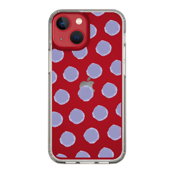 Slim Protection Case［ Original - Favorite Color Polka Dots - Purple ］