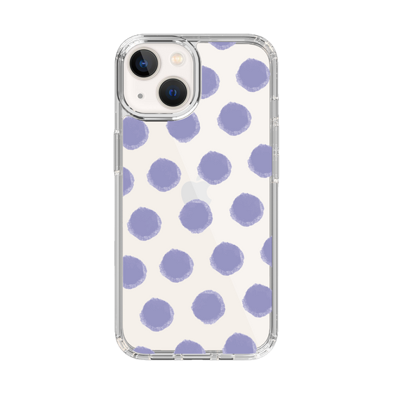 Slim Protection Case［ Original - Favorite Color Polka Dots - Purple ］
