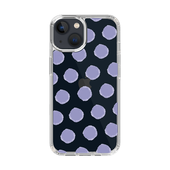 Slim Protection Case［ Original - Favorite Color Polka Dots - Purple ］