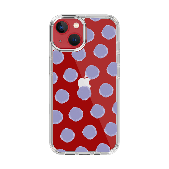 Slim Protection Case［ Original - Favorite Color Polka Dots - Purple ］