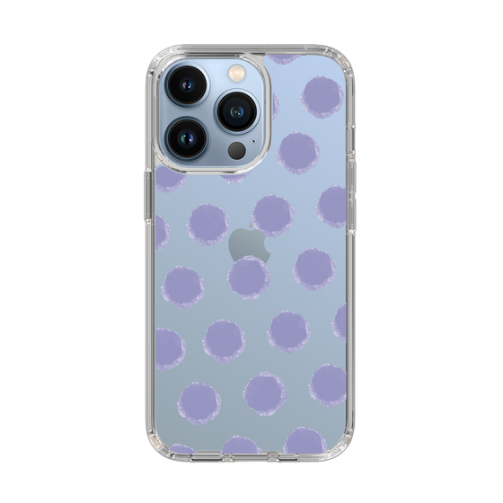 Slim Protection Case［ Original - Favorite Color Polka Dots - Purple ］