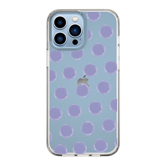 Slim Protection Case［ Original - Favorite Color Polka Dots - Purple ］