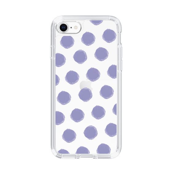 Slim Protection Case［ Original - Favorite Color Polka Dots - Purple ］