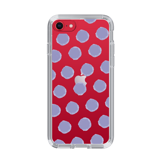 Slim Protection Case［ Original - Favorite Color Polka Dots - Purple ］