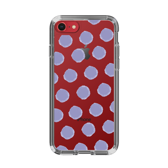 Slim Protection Case［ Original - Favorite Color Polka Dots - Purple ］