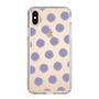 Slim Protection Case［ Original - Favorite Color Polka Dots - Purple ］