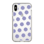 Slim Protection Case［ Original - Favorite Color Polka Dots - Purple ］