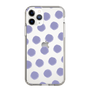Slim Protection Case［ Original - Favorite Color Polka Dots - Purple ］