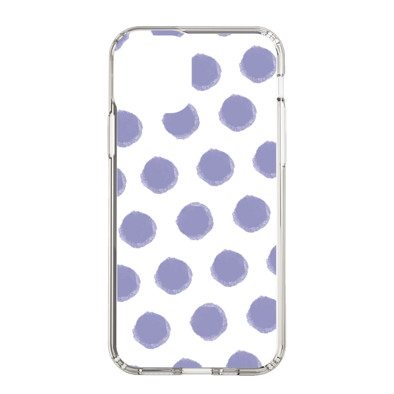 Slim Protection Case［ Original - Favorite Color Polka Dots - Purple ］