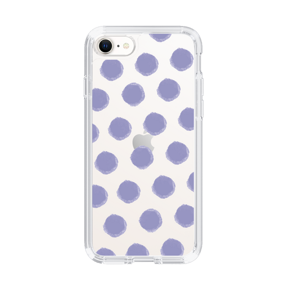 Slim Protection Case［ Original - Favorite Color Polka Dots - Purple ］
