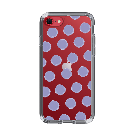 Slim Protection Case［ Original - Favorite Color Polka Dots - Purple ］