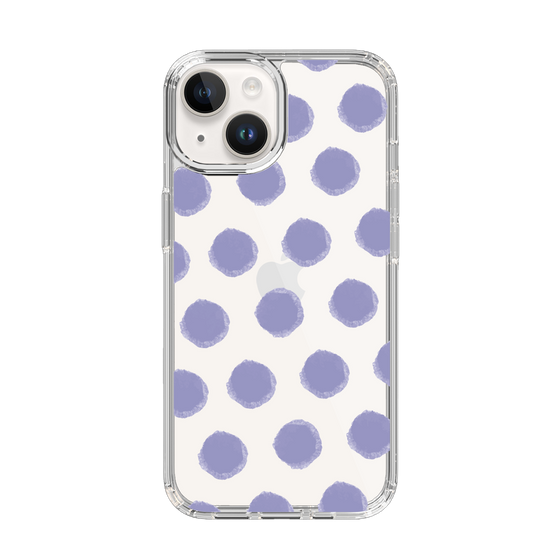 Slim Protection Case［ Original - Favorite Color Polka Dots - Purple ］