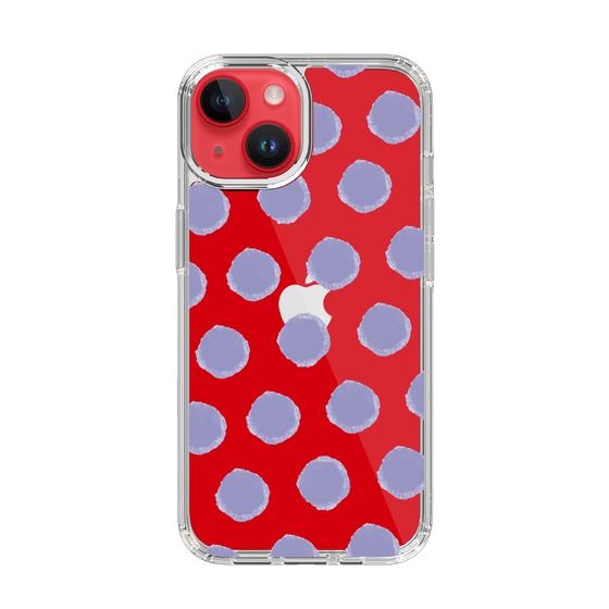 Slim Protection Case［ Original - Favorite Color Polka Dots - Purple ］