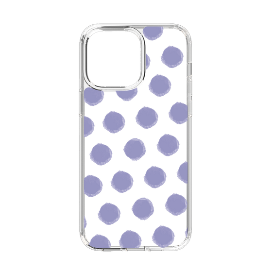 Slim Protection Case［ Original - Favorite Color Polka Dots - Purple ］