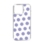 Slim Protection Case［ Original - Favorite Color Polka Dots - Purple ］