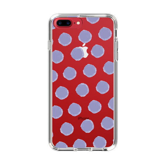 Slim Protection Case［ Original - Favorite Color Polka Dots - Purple ］