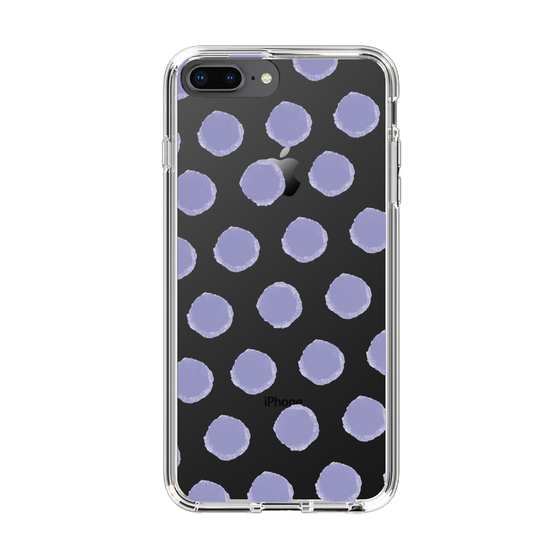 Slim Protection Case［ Original - Favorite Color Polka Dots - Purple ］