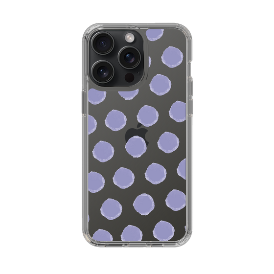 Slim Protection Case［ Original - Favorite Color Polka Dots - Purple ］