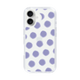 Slim Protection Case［ Original - Favorite Color Polka Dots - Purple ］