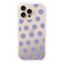 Slim Protection Case［ Original - Favorite Color Polka Dots - Purple ］