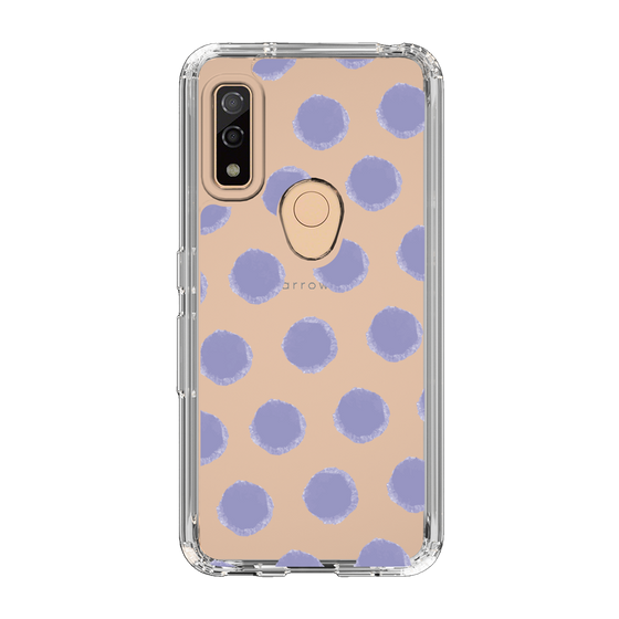Slim Protection Case［ Original - Favorite Color Polka Dots - Purple ］