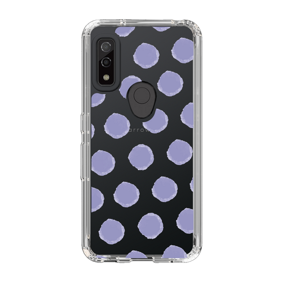 Slim Protection Case［ Original - Favorite Color Polka Dots - Purple ］