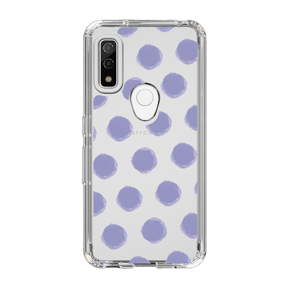 Slim Protection Case［ Original - Favorite Color Polka Dots - Purple ］