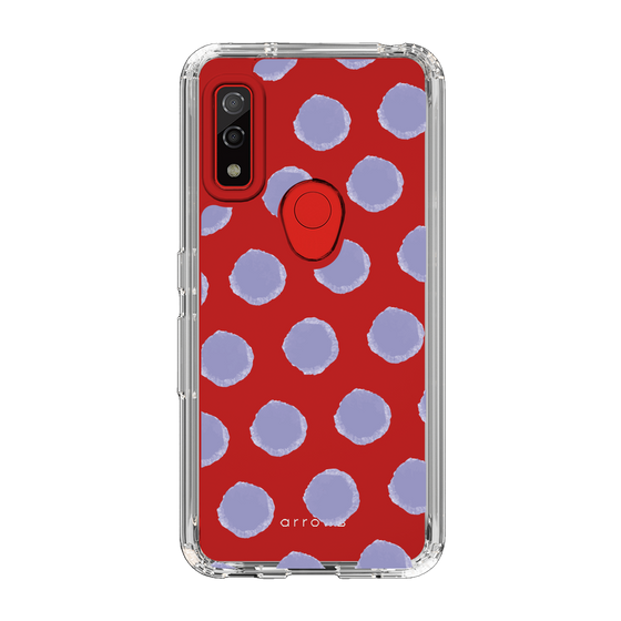 Slim Protection Case［ Original - Favorite Color Polka Dots - Purple ］