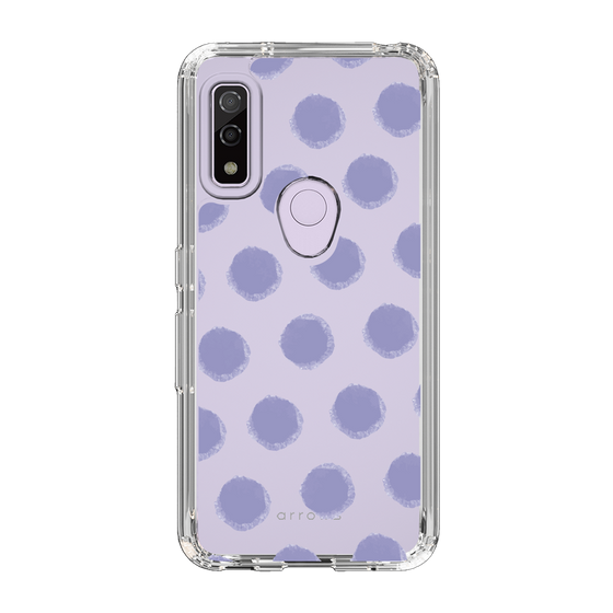 Slim Protection Case［ Original - Favorite Color Polka Dots - Purple ］