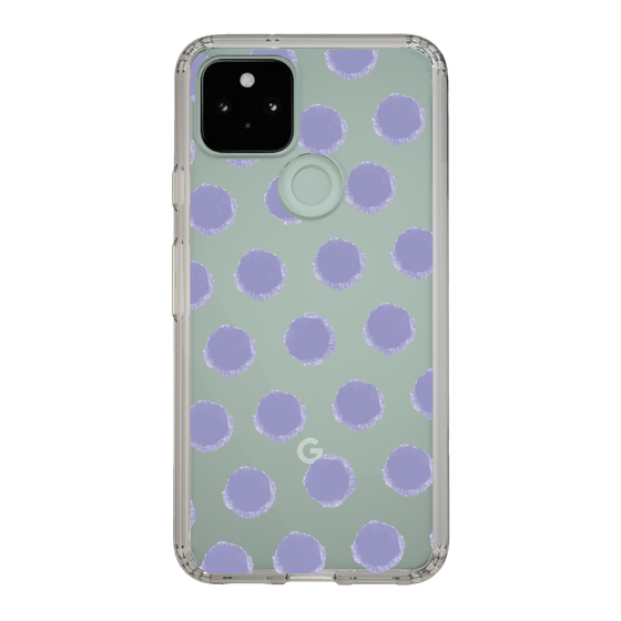 Slim Protection Case［ Original - Favorite Color Polka Dots - Purple ］