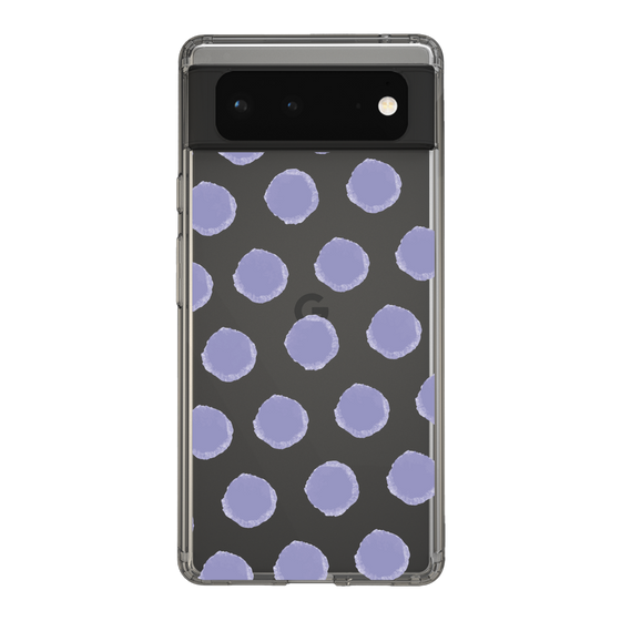 Slim Protection Case［ Original - Favorite Color Polka Dots - Purple ］