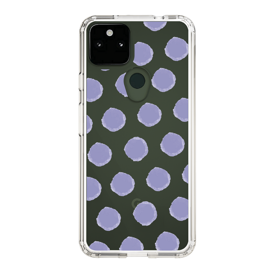 Slim Protection Case［ Original - Favorite Color Polka Dots - Purple ］