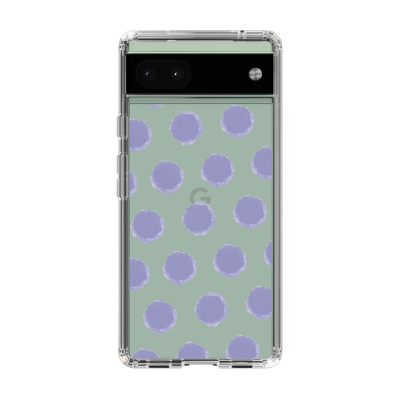 Slim Protection Case［ Original - Favorite Color Polka Dots - Purple ］