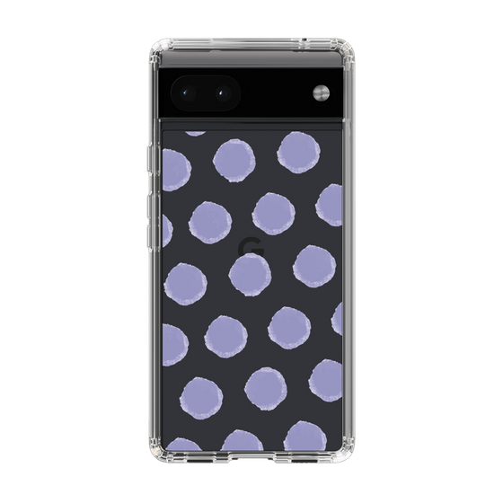 Slim Protection Case［ Original - Favorite Color Polka Dots - Purple ］