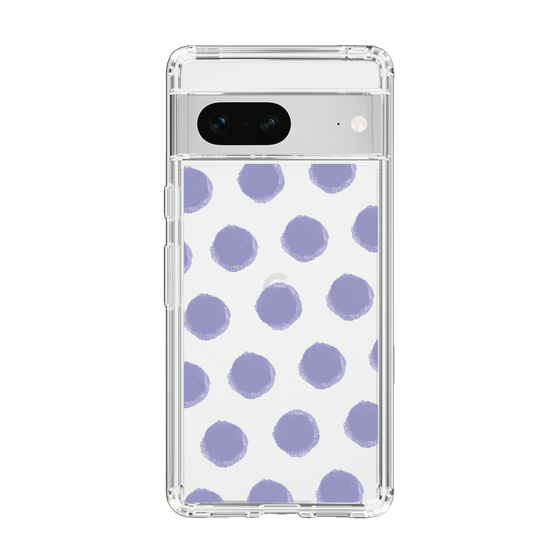 Slim Protection Case［ Original - Favorite Color Polka Dots - Purple ］