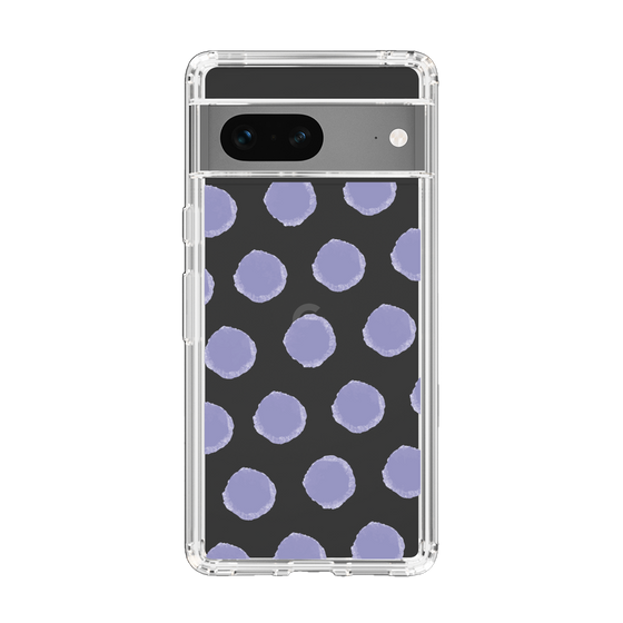 Slim Protection Case［ Original - Favorite Color Polka Dots - Purple ］