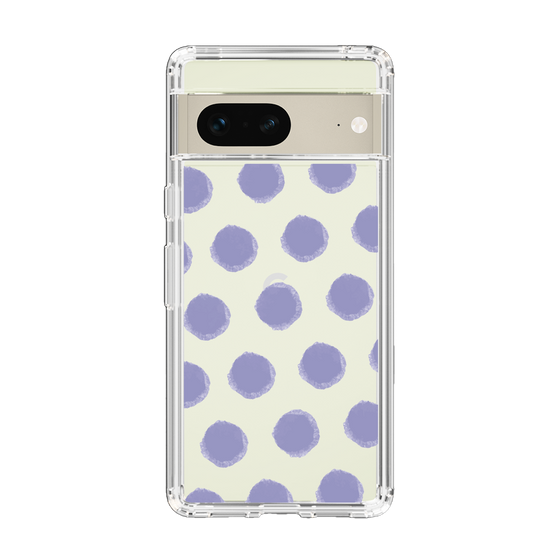 Slim Protection Case［ Original - Favorite Color Polka Dots - Purple ］