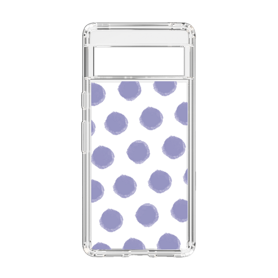 Slim Protection Case［ Original - Favorite Color Polka Dots - Purple ］