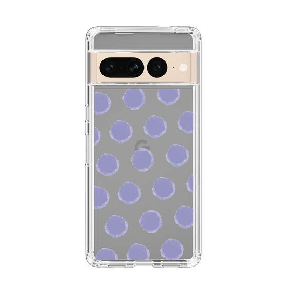Slim Protection Case［ Original - Favorite Color Polka Dots - Purple ］