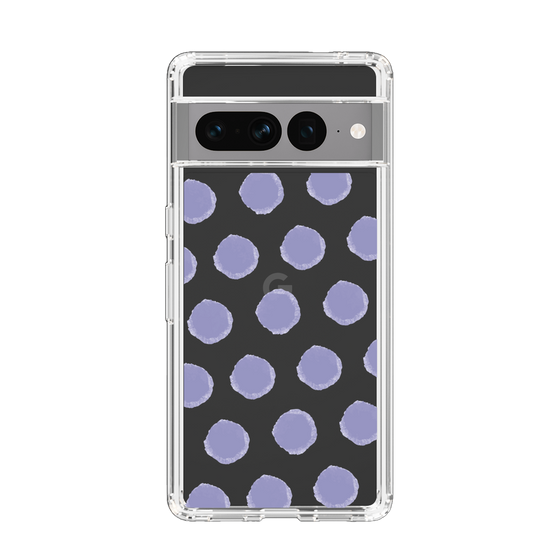 Slim Protection Case［ Original - Favorite Color Polka Dots - Purple ］