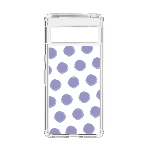 Slim Protection Case［ Original - Favorite Color Polka Dots - Purple ］