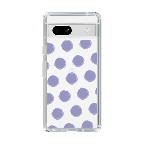 Slim Protection Case［ Original - Favorite Color Polka Dots - Purple ］