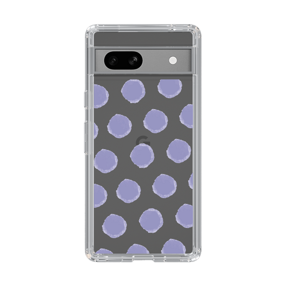 Slim Protection Case［ Original - Favorite Color Polka Dots - Purple ］