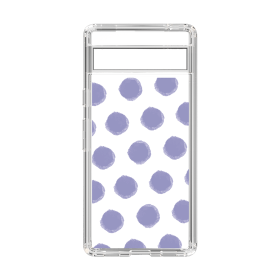 Slim Protection Case［ Original - Favorite Color Polka Dots - Purple ］