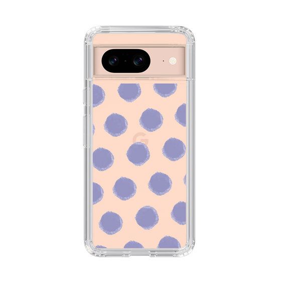 Slim Protection Case［ Original - Favorite Color Polka Dots - Purple ］