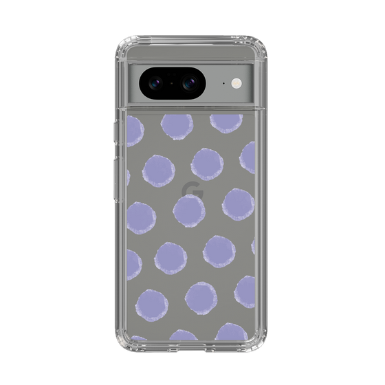 Slim Protection Case［ Original - Favorite Color Polka Dots - Purple ］