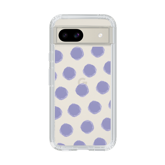 Slim Protection Case［ Original - Favorite Color Polka Dots - Purple ］