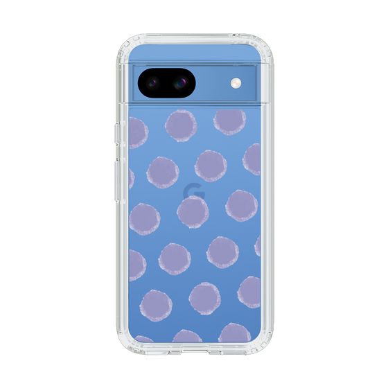 Slim Protection Case［ Original - Favorite Color Polka Dots - Purple ］